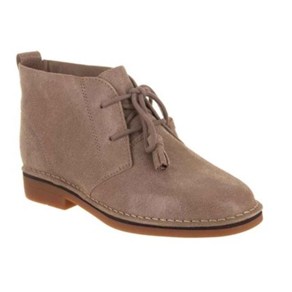Hush Puppies Lace-up Ankle Boots Leather Sz 9.5 NEW